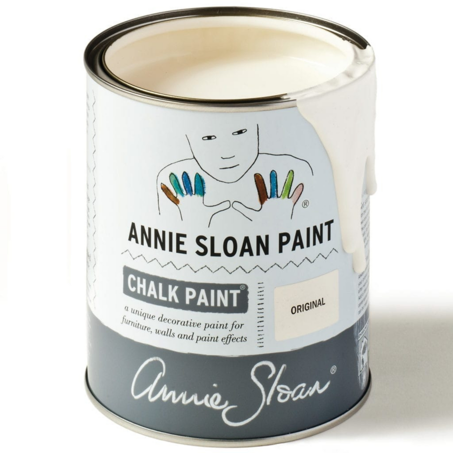 Can of Original Annie Sloan Chalk Paint.