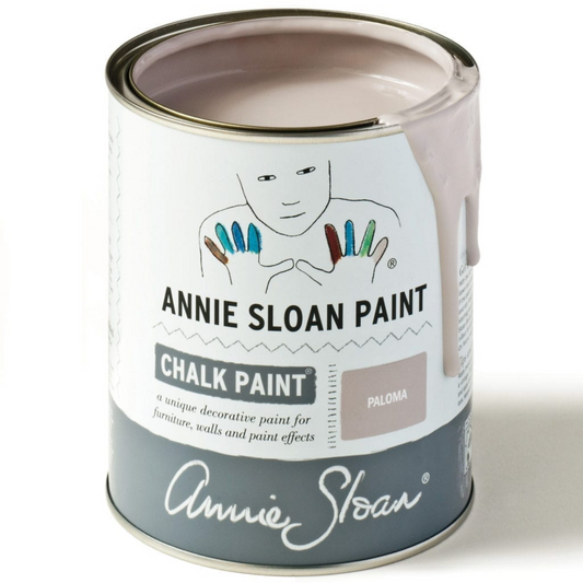 Can of Paloma Annie Sloan Chalk Paint.