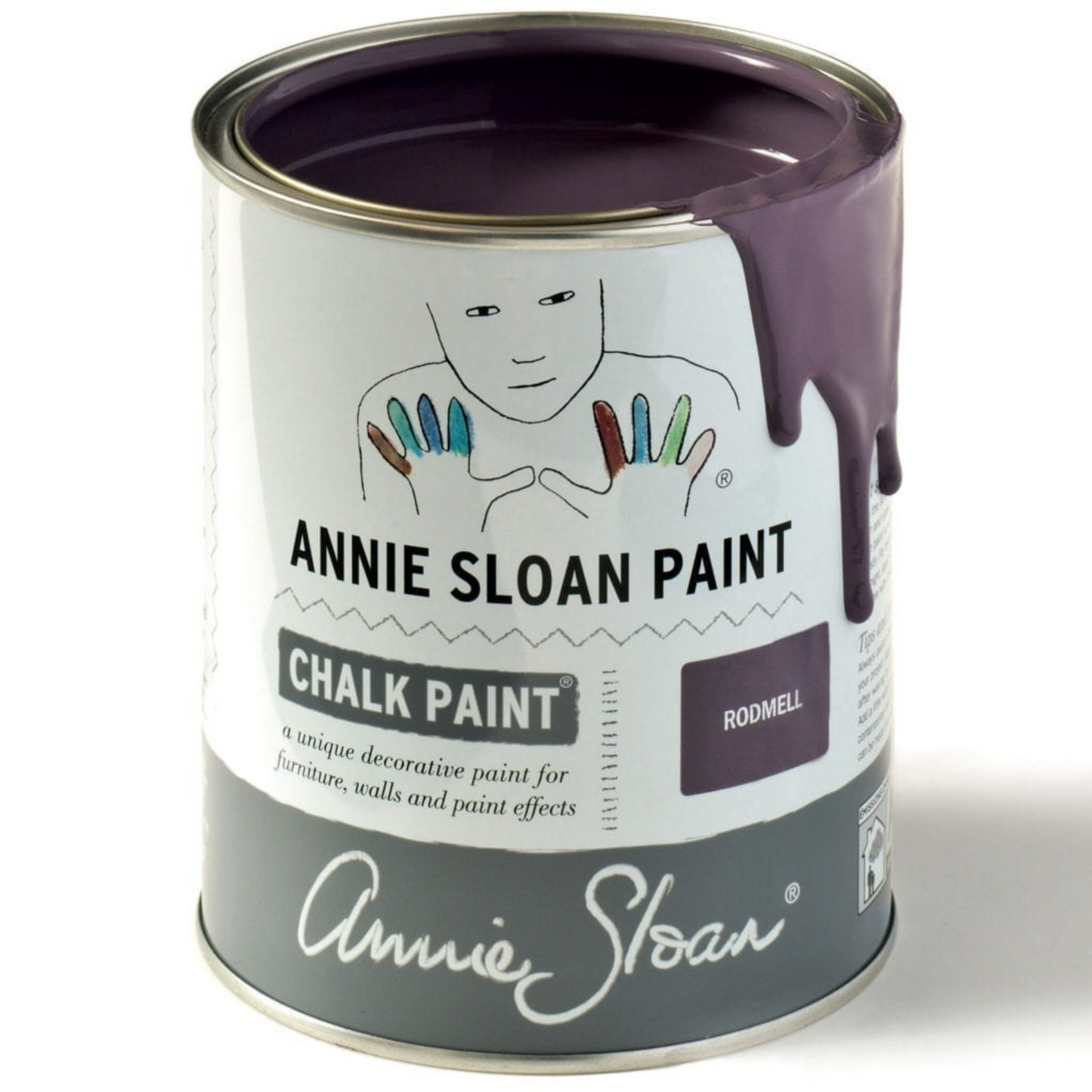 Can of Rodmell Annie Sloan Chalk Paint.