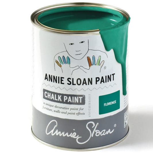 Can of Florence Annie Sloan Chalk Paint.