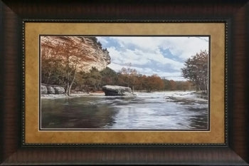 Bluff on the Guadalupe - Print