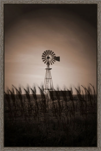 Lone Windmill - Print