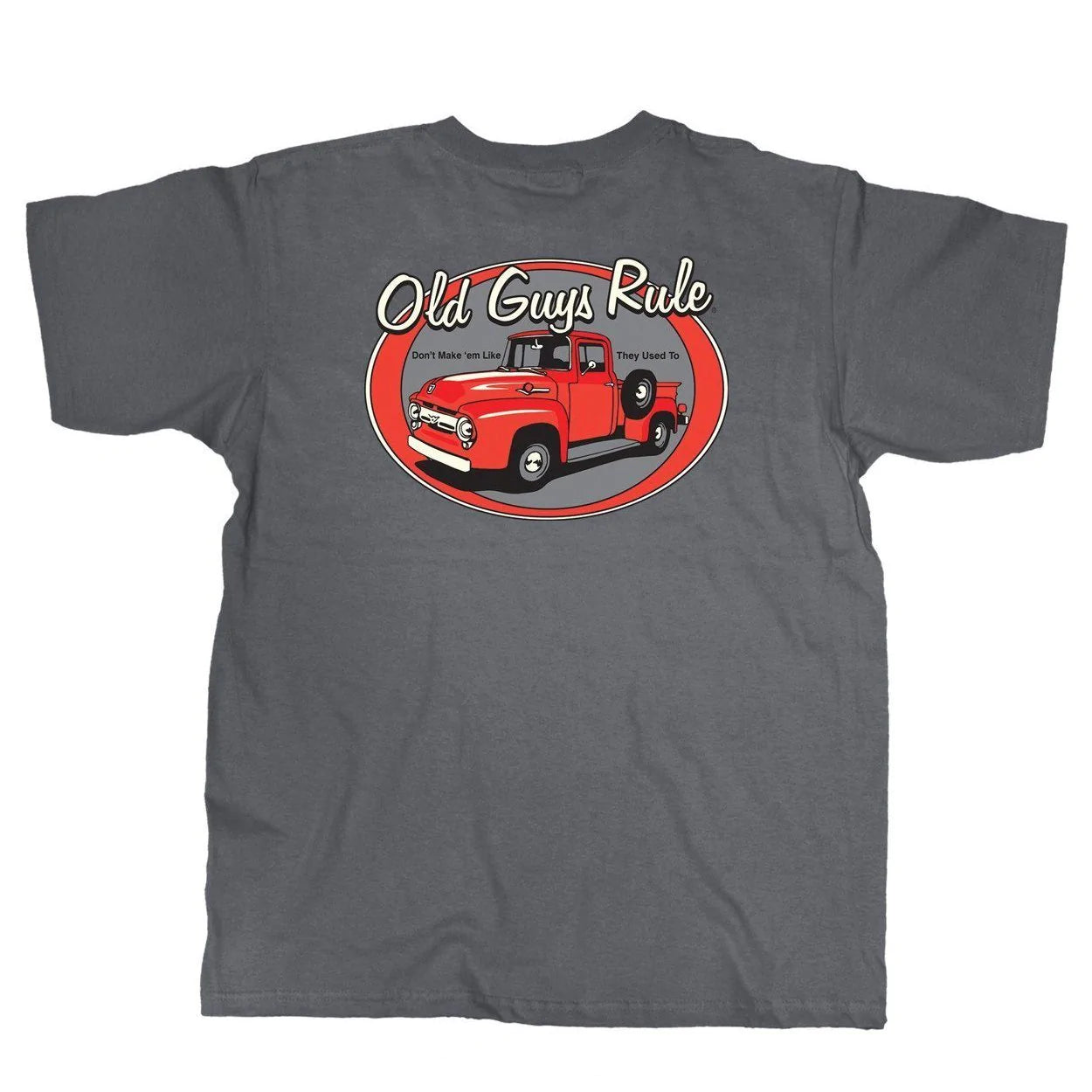 Old Guys Rule: Red Truck Charcoal