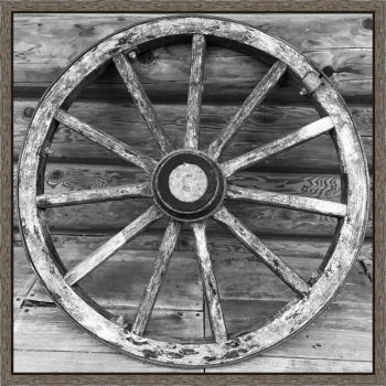 Spare Wagon Wheel Print