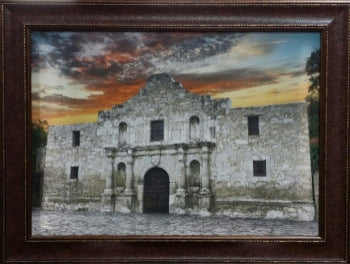 The Alamo In Color - Print