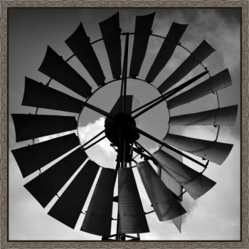 Windmill Silhouette - Print